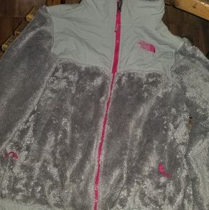 The North Face fleece zip up jacket